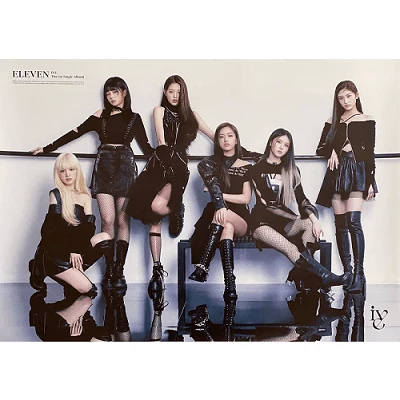 IVE ELEVEN 1ST SINGLE ALBUM  POSTER |  VERSION A