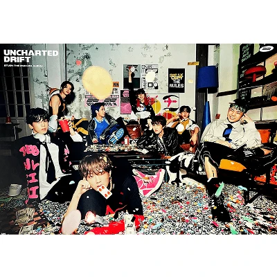 8TURN THE 2ND MINI ALBUM UNCHARTED DRIFT POSTER  |  DRIFT VER.