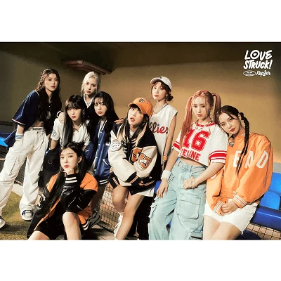 KEP1ER THE 4TH MINI ALBUM LOVESTRUCK! POSTER  |  LOVE STRIKE VER.