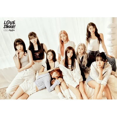 KEP1ER THE 4TH MINI ALBUM LOVESTRUCK! POSTER  |  EYE CONTACT VER.