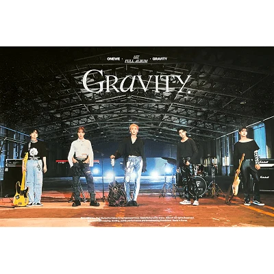 ONEWE 1ST ENGLISH FULL ALBUM GRAVITY POSTER | VERSION A 1 ONEWE 1ST ENGLISH FULL ALBUM GRAVITY POSTER | VERSION A