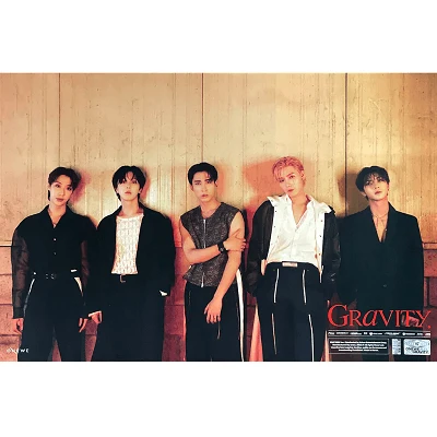 ONEWE 1ST ENGLISH FULL ALBUM GRAVITY POSTER | VERSION B 2 ONEWE 1ST ENGLISH FULL ALBUM GRAVITY POSTER | VERSION B