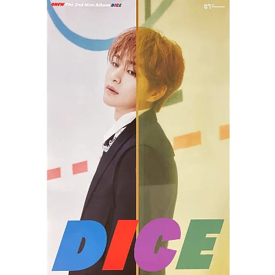 ONEW 2ND MINI ALBUM DICE DIGIPACK VER. POSTER |  VERSION A