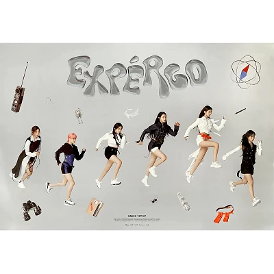 NMIXX 1ST EP ALBUM EXPERGO POSTER |  VERSION B