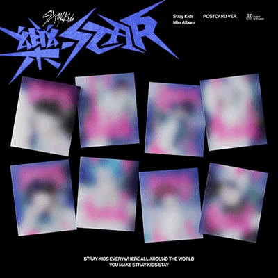 STRAY KIDS  ALBUM  樂-STAR POSTCARD VER.  |  8 ALBUMS SET