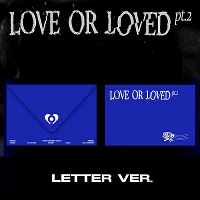 B.I ALBUM  LOVE OR LOVED PART.2  ASIA LETTER VER.