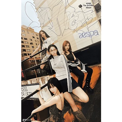 AESPA 3RD MINI ALBUM MY WORLD POSTER VER. POSTER  |  VERSION A