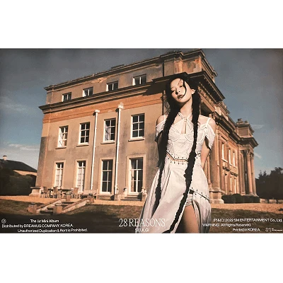 RED VELVET SEULGI 1ST MINI ALBUM 28 REASONS PHOTOBOOK VER  POSTER  | VERSION B