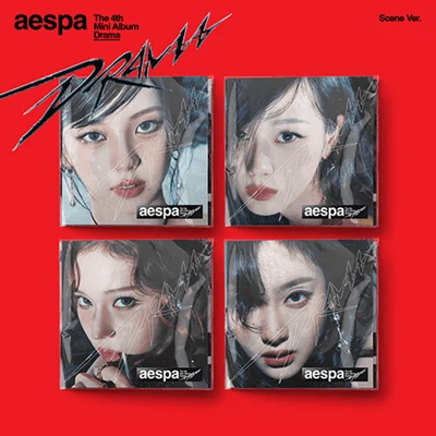 AESPA 4TH MINI ALBUM DRAMA SCENE VER. 2 AESPA 4TH MINI ALBUM DRAMA SCENE VER.