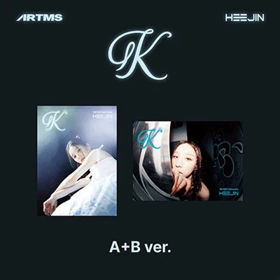 HEEJIN 1ST MINI ALBUM  K  | 2 ALBUMS SET