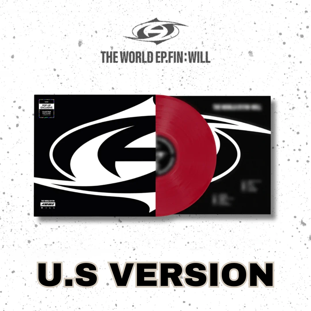 ATEEZ ALBUM THE WORLD EP.FIN : WILL VINYL VER. (US VER) | POP-UP EXCLUSIVE PHOTOCARD (Random 1 out of 8) + INCLUDES EXCLUSIVE U.S PHOTOCARD (Random 1 out of 8) 2 ATEEZ ALBUM THE WORLD EP.FIN : WILL VINYL VER. (US VER) | POP-UP EXCLUSIVE PHOTOCARD (Random 1 out of 8) + INCLUDES EXCLUSIVE U.S PHOTOCARD (Random 1 out of 8)