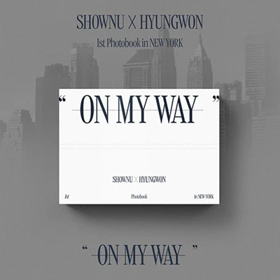 MONSTA X SHOWNU X HYUNGWON 1ST PHOTOBOOK IN NEWYORK   ON MY WAY