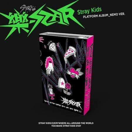 STRAY KIDS ALBUM 樂-STAR PLATFORM VER_NEMO ALBUM 3 STRAY KIDS ALBUM 樂-STAR PLATFORM VER_NEMO ALBUM