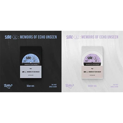 BILLLIE 1ST SINGLE ALBUM  SIDE-B : MEMOIRS OF ECHO UNSEEN  POCA ALBUM  |  2 ALBUMS SET