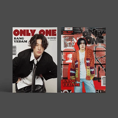 BANG YEDAM 1ST ALBUM ONLY ONE | 2 ALBUMS SET 3 BANG YEDAM 1ST ALBUM ONLY ONE | 2 ALBUMS SET