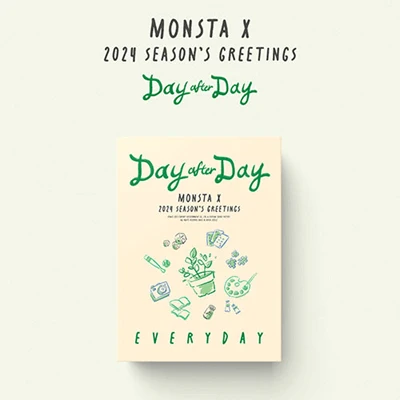 MONSTA X 2024 SEASON'S GREETINGS  DAY AFTER DAY (EVERYDAY VER.)