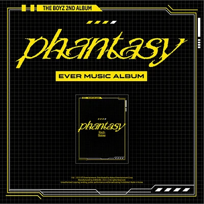 THE BOYZ 2ND ALBUM PT.2 PHANTASY_SIXTH SENSE EVER MUSIC ALBUM VER. 3 THE BOYZ 2ND ALBUM PT.2 PHANTASY_SIXTH SENSE EVER MUSIC ALBUM VER.