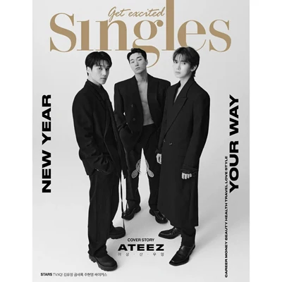 ATEEZ SINGLES JANUARY 2024 MAGAZINE 1 ATEEZ SINGLES JANUARY 2024 MAGAZINE