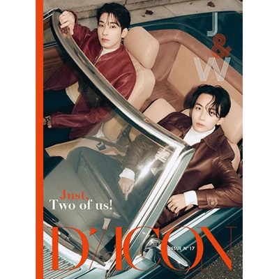 SEVENTEEN D-ICON ISSUE N°17 JEONGHAN, WONWOO : JUST, TWO OF US!  UNIT VER.