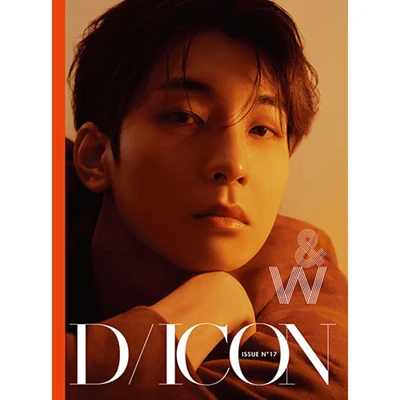 SEVENTEEN D-ICON ISSUE N°17 JEONGHAN, WONWOO : JUST, TWO OF US!  WONWOO VER.