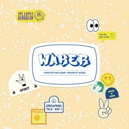WAKER 1ST MINI ALBUM MISSION OF SCHOOL | 2 ALBUMS SET 1 WAKER 1ST MINI ALBUM MISSION OF SCHOOL | 2 ALBUMS SET
