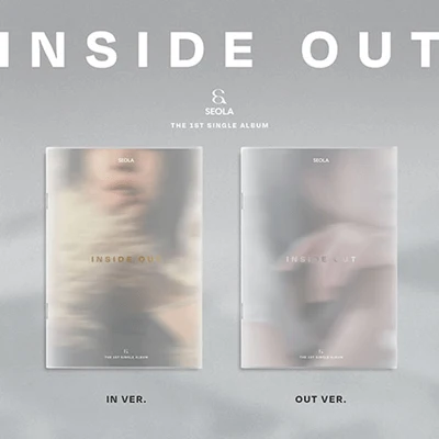 SEOLA  THE 1ST SINGLE ALBUM  INSIDE OUT  |  2 ALBUMS SET