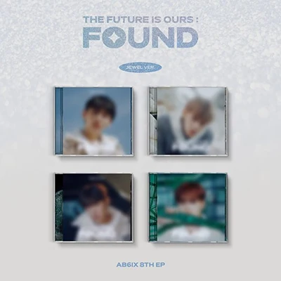 AB6IX 8TH EP ALBUM  THE FUTURE IS OURS : FOUND (JEWEL CASE VER.)   |  4 ALBUMS SET