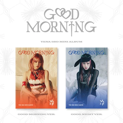 YENA 3RD SINGLE ALBUM  GOOD MORNING   PLVE VER.  |  2 ALBUMS SET