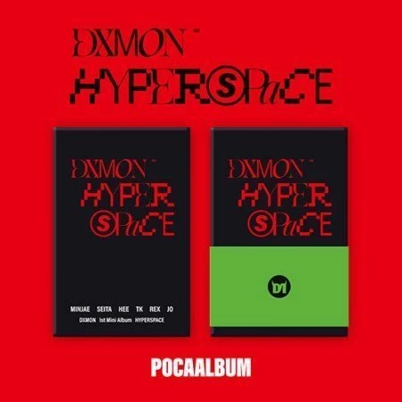 DXMON 1ST MINI ALBUM  HYPERSPACE   POCA ALBUM