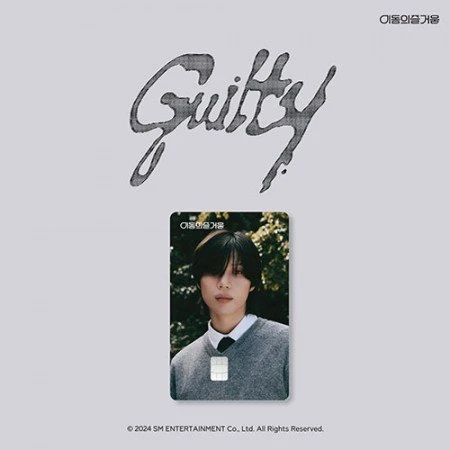 SHINEE TAEMIN GUILTY OFFICIAL MERCHANDISE EZL CARD 9 SHINEE TAEMIN GUILTY OFFICIAL MERCHANDISE EZL CARD
