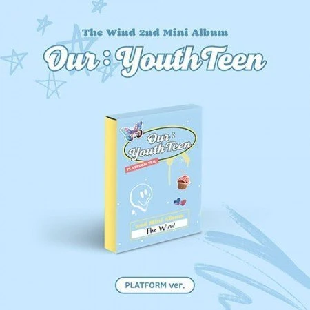 THE WIND 2ND MINI ALBUM OUR : YOUTHTEEN  PLATFORM VER.