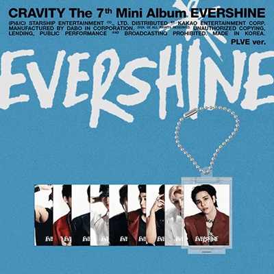 CRAVITY 7TH MINI ALBUM EVERSHINE PLVE VER. 7 CRAVITY 7TH MINI ALBUM EVERSHINE PLVE VER.