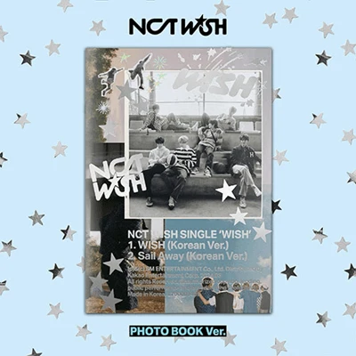 NCT WISH 1ST SINGLE ALBUM  WISH  PHOTOBOOK VER.
