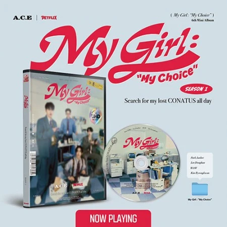 A.C.E 6TH MINI ALBUM  MY GIRL : MY CHOICE  |  3 ALBUMS SET