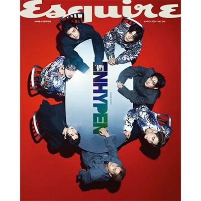 ENHYPEN ESQUIRE 2024-03 MAGAZINE 17 ENHYPEN ESQUIRE 2024-03 MAGAZINE