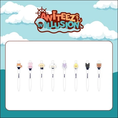 ATEEZ OFFICIAL MD ANITEEZ IN ILLUSION   ACRYLIC PENDANT PEN