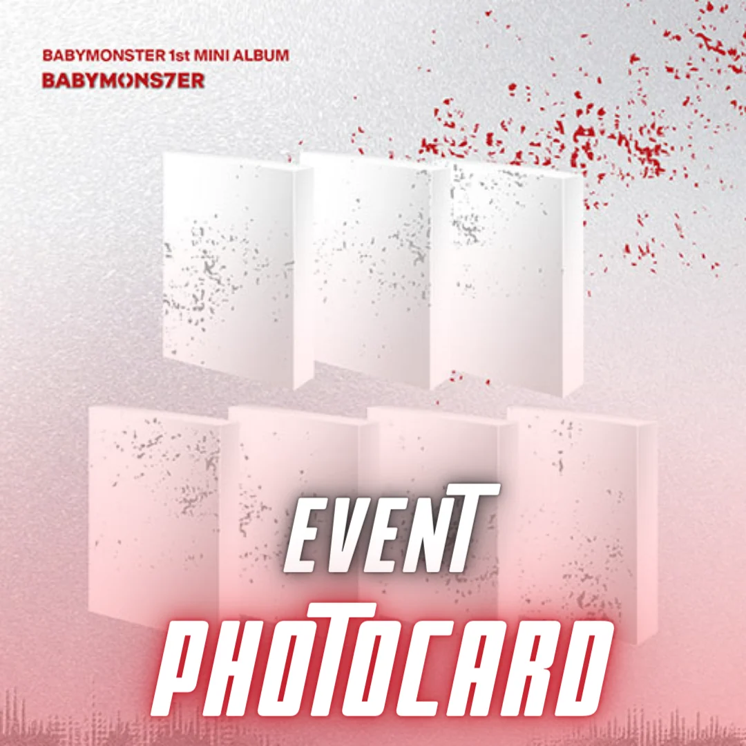 BABYMONSTER 1ST MINI ALBUM BABYMONS7ER   YG TAG ALBUM VER.  |  EXCLUSIVE  PHOTOCARD INCLUDED (RANDOM 1 OUT OF 7)