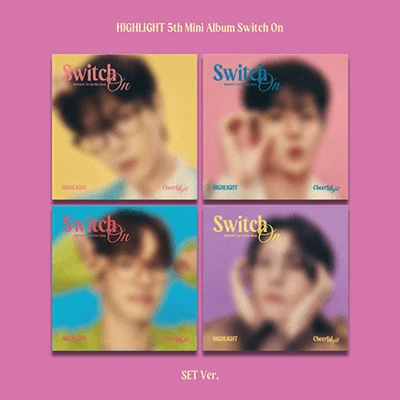 HIGHLIGHT 5TH MINI ALBUM  SWITCH ON   DIGIPACK VER.  (RANDOM)