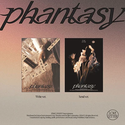 THE BOYZ 2ND ALBUM PHANTASY_PT.3 LOVE LETTER  |  2 ALBUMS SET