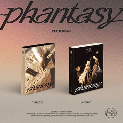 THE BOYZ 2ND ALBUM PHANTASY_PT.3 LOVE LETTER   (PLATFORM VER.)   |  2 ALBUMS SET