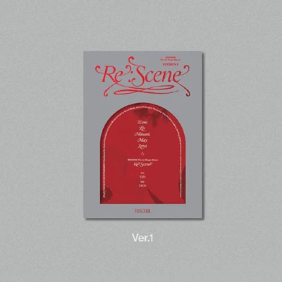 RESCENE 1ST SINGLE ALBUM RE:SCENE | 2 ALBUMS SET 2 RESCENE 1ST SINGLE ALBUM RE:SCENE | 2 ALBUMS SET