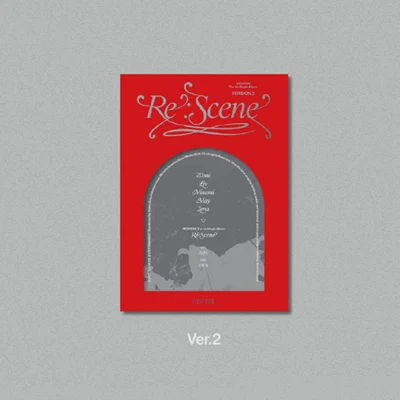 RESCENE 1ST SINGLE ALBUM RE:SCENE | 2 ALBUMS SET 3 RESCENE 1ST SINGLE ALBUM RE:SCENE | 2 ALBUMS SET