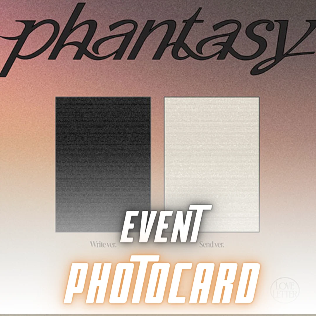 THE BOYZ 2ND ALBUM PHANTASY_PT.3 LOVE LETTER  |  EXCLUSIVE  PHOTOCARD INCLUDED (RANDOM 1 OUT OF 11)