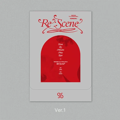 RESCENE 1ST SINGLE ALBUM RE:SCENE PLVE VER. 1 RESCENE 1ST SINGLE ALBUM RE:SCENE PLVE VER.