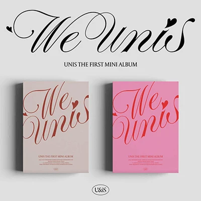 UNIS 1ST MINI ALBUM WE UNIS | 2 ALBUMS SET 1 UNIS 1ST MINI ALBUM WE UNIS | 2 ALBUMS SET