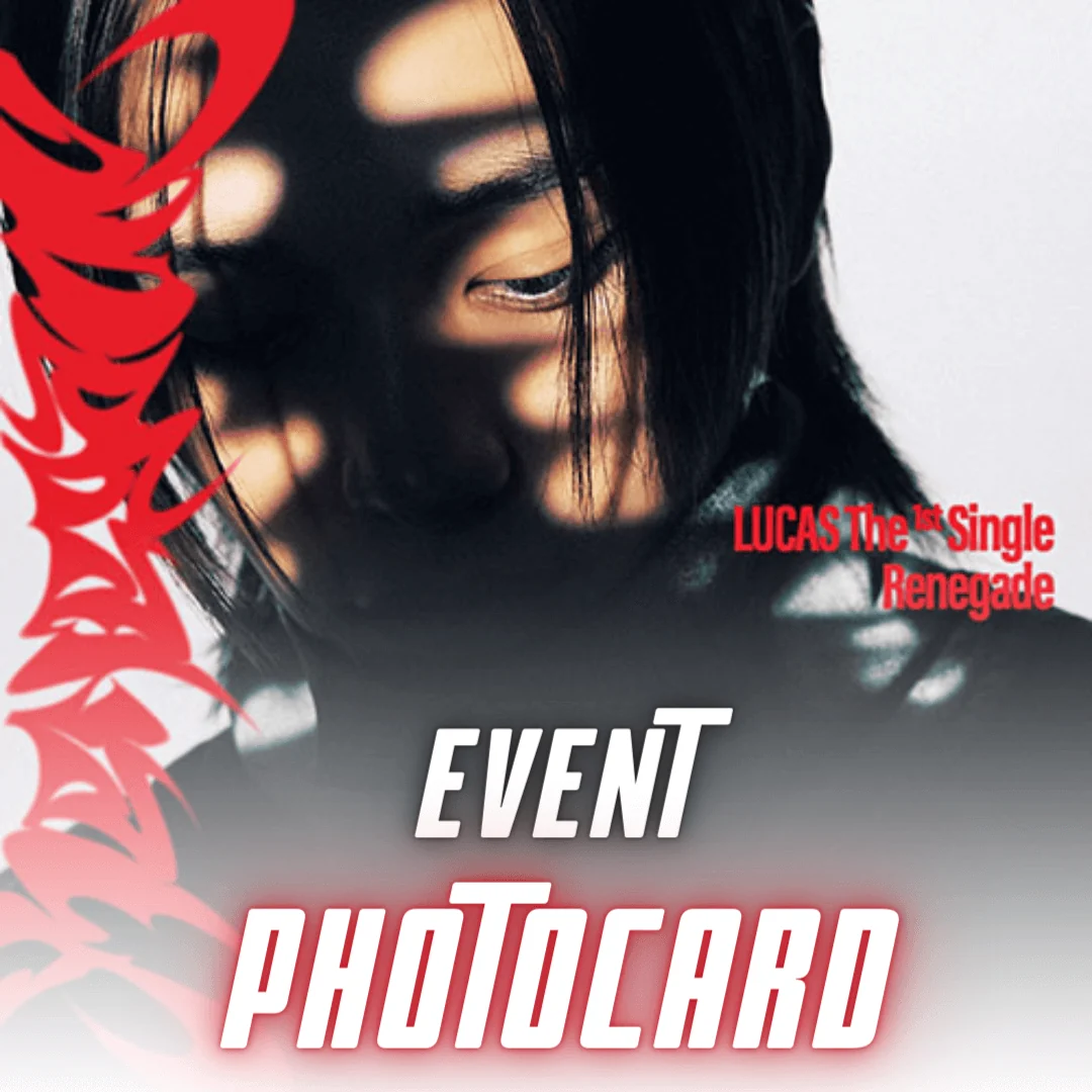 LUCAS 1ST SINGLE ALBUM RENEGADE PHOTOBOOK VER. - 2 ALBUMS SET | EXCLUSIVE PHOTOCARD INCLUDED (RANDOM 1 OUT OF 2) 3 LUCAS 1ST SINGLE ALBUM RENEGADE PHOTOBOOK VER. - 2 ALBUMS SET | EXCLUSIVE PHOTOCARD INCLUDED (RANDOM 1 OUT OF 2)