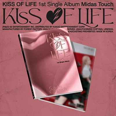 KISS OF LIFE 1ST SINGLE ALBUM MIDAS TOUCH PHOTOBOOK VER.