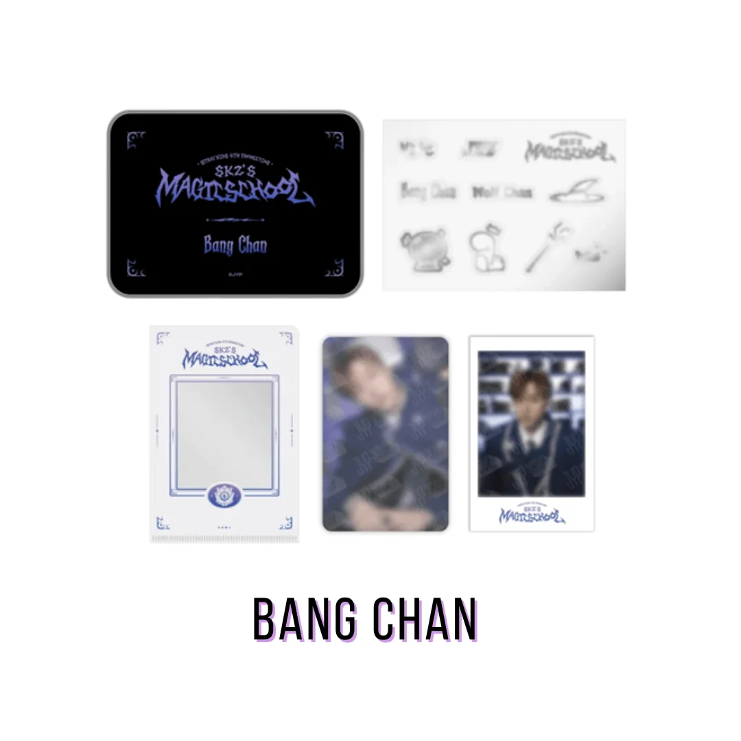 STRAY KIDS  SKZ'S MAGIC SCHOOL  OFFICIAL MD   PHOTO DECO SET