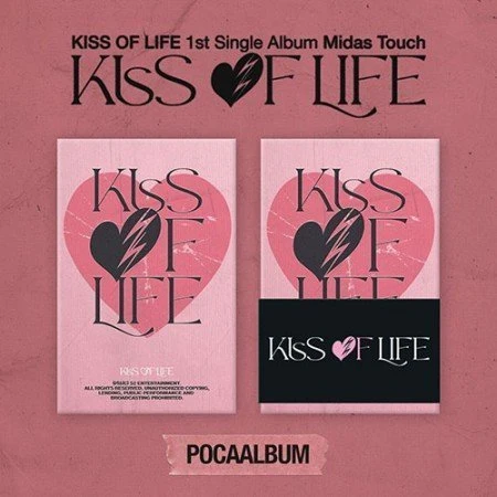 KISS OF LIFE 1ST SINGLE ALBUM  MIDAS TOUCH   POCA VER