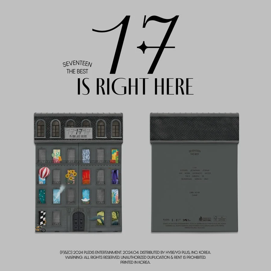 SEVENTEEN  BEST ALBUM  17 IS RIGHT HERE